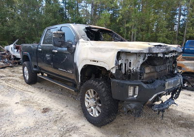 2021 Gmc Sierra 2500hd 4wd  Standard Bed Denali, пошкодження: Engine Burn, Iaai лот 46238337