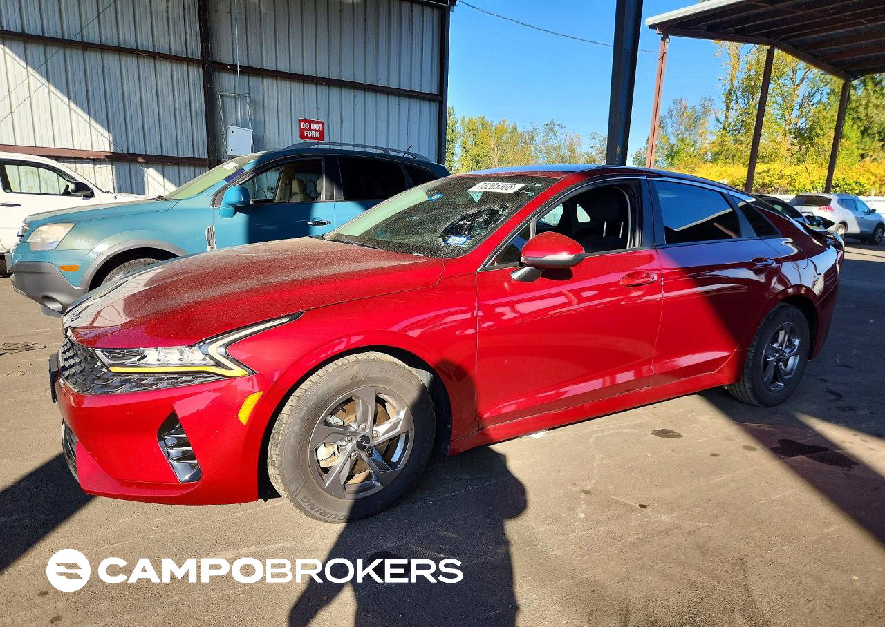 2023 Kia K5 Lxs, daño Trasero, Copart lote 73205366