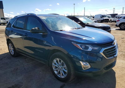 2021 Chevrolet Equinox Lt, daño Frontal, Copart lote 68550766, foto 4 de 13