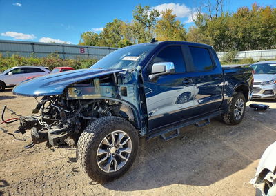 2021 Chevrolet Silverado K1500 Lt, пошкодження: Передня частина, Copart лот 71212316