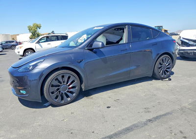 2024 Tesla Model Y, uszkodzenie: Bok, Copart lot 63697266