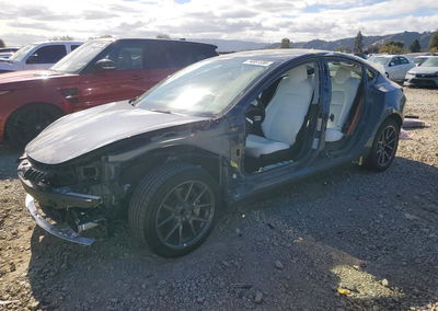 2022 Tesla Model 3, пошкодження: Передня частина, Copart лот 74861336