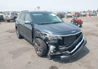 2023 Kia Seltos S, daño Frontal derecho, Iaai lote 46014536