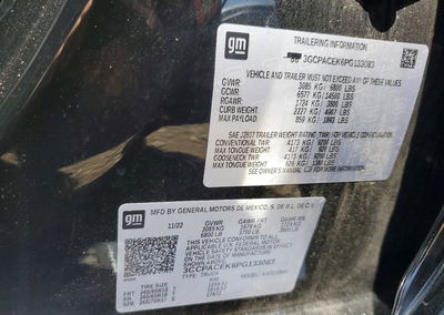 2023 Chevrolet Silverado C1500 Lt, Rear End damage, Copart lot 66098786, photo 13 of 13