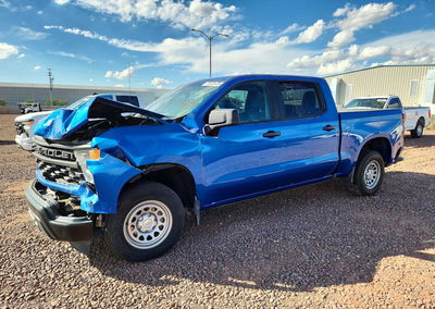 2022 Chevrolet Silverado C1500, daño Frontal, Copart lote 71823676