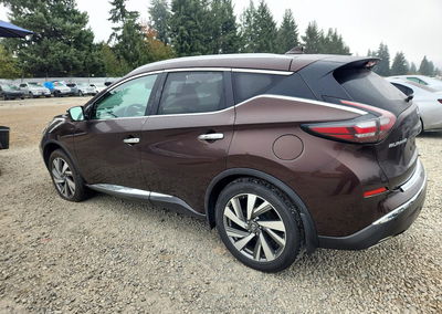 2019 Nissan Murano Sl, daño Mecánico, Copart lote 73672476, foto 2 de 13