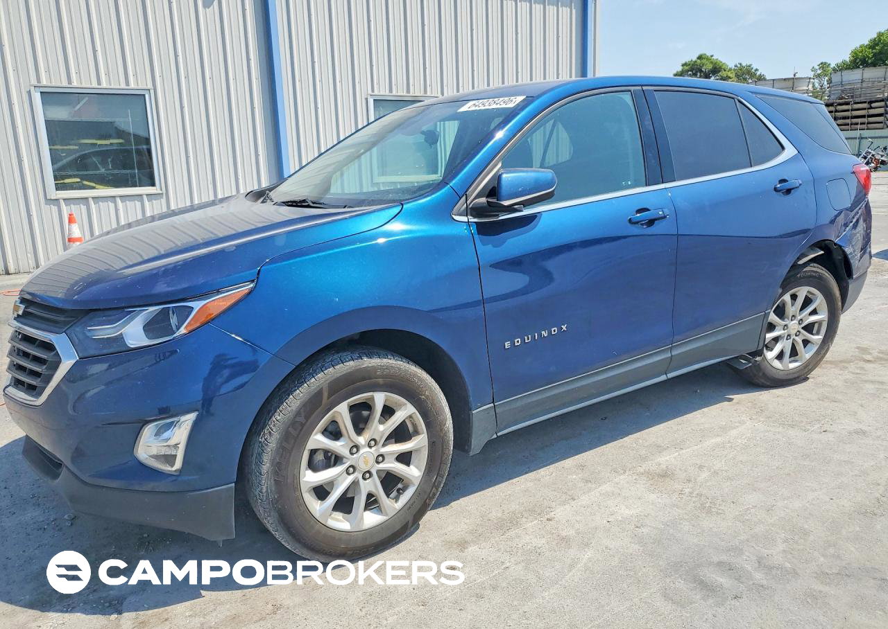 2020 Chevrolet Equinox Lt, uszkodzenie: Bok, Copart lot 64938496