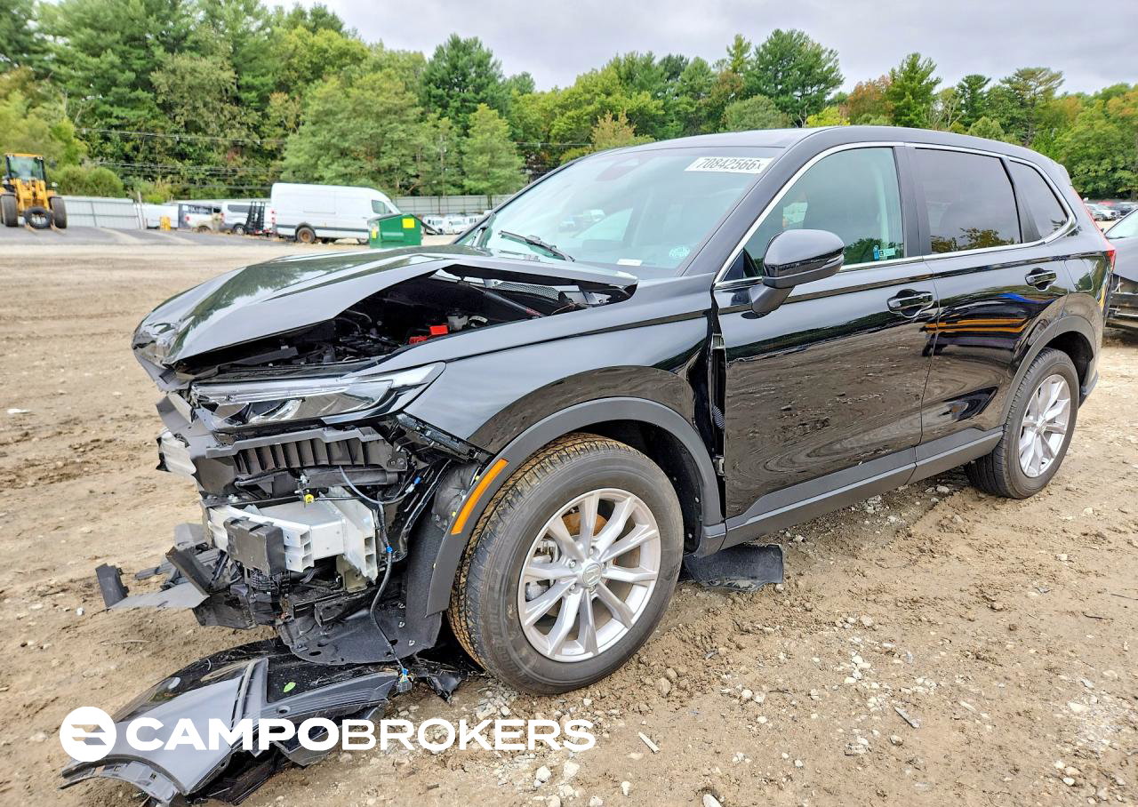 2023 Honda Cr-v Exl, Front End damage, Copart lot 70842566