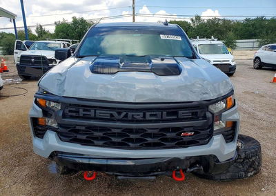 2024 Chevrolet Silverado K1500 Trail Boss Custom, Front End damage, Copart lot 69188626, photo 5 of 13