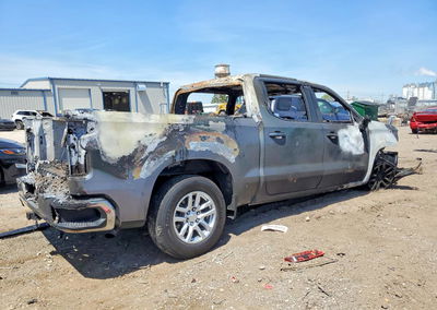 2021 Chevrolet Silverado K1500 Lt, daño Incendio, Copart lote 53428886, foto 3 de 13