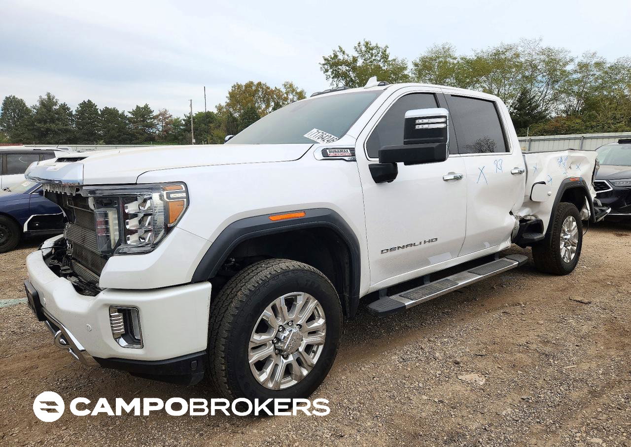 2020 Gmc Sierra K2500 Denali, пошкодження: Передня частина, Copart лот 71764246