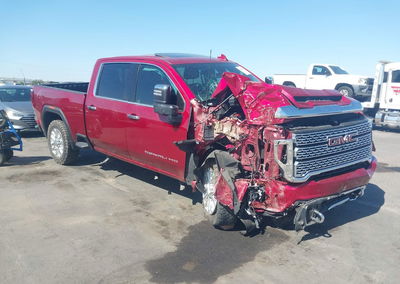 2020 Gmc Sierra 2500hd 4wd  Standard Bed Denali, Front End damage, Iaai lot 46254410, photo 1 of 16
