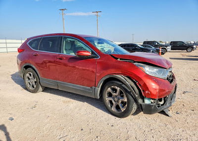 2019 Honda Cr-v Ex, daño Frontal, Copart lote 67446256, foto 4 de 15