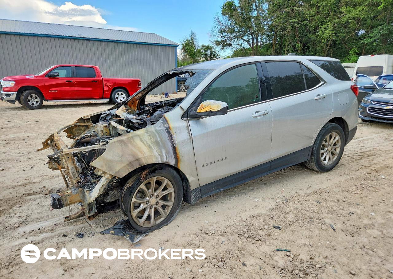 2020 Chevrolet Equinox Lt, uszkodzenie: Pożar, Copart lot 60192036