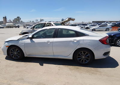 2020 Honda Civic Ex, daño Frontal, Iaai lote 45947307, foto 14 de 18