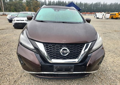 2019 Nissan Murano Sl, daño Mecánico, Copart lote 73672476, foto 5 de 13