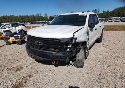2021 Chevrolet Silverado K1500 Lt Trail Boss, uszkodzenie: Przód, Copart lot 73323986, zdjęcie 13 z 14