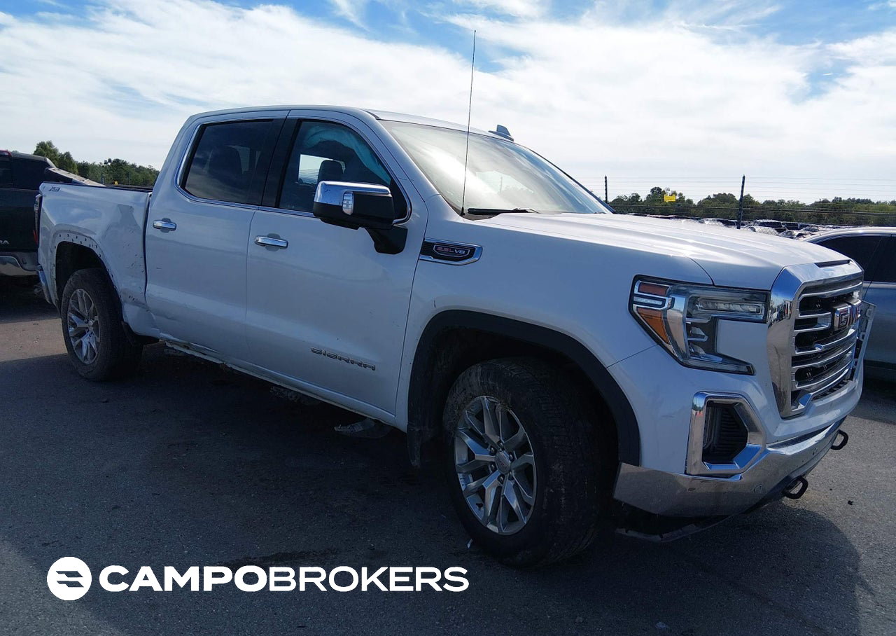 2019 Gmc Sierra 1500 Slt, Right Side damage, Iaai lot 46306111