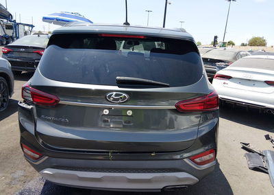2020 Hyundai Santa Fe Se, uszkodzenie: Lewy tył, Iaai lot 45855508, zdjęcie 17 z 19