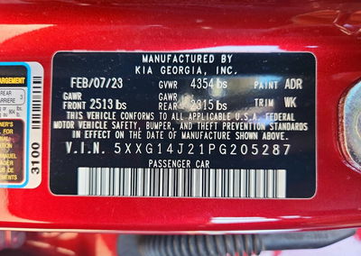 2023 Kia K5 Lxs, daño Trasero, Copart lote 73205366, foto 12 de 12