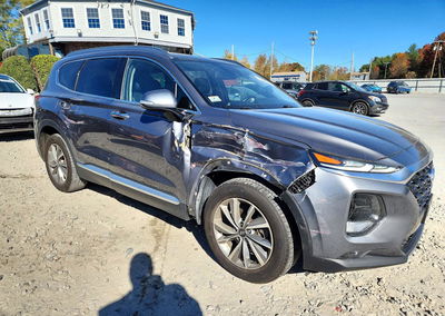 2020 Hyundai Santa Fe Sel, Side damage, Copart lot 73410096, photo 4 of 12