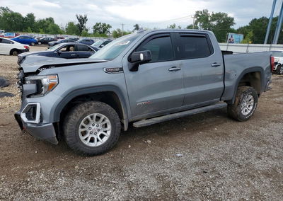 2020 Gmc Sierra K1500 At4, daño Frontal, Copart lote 63234636