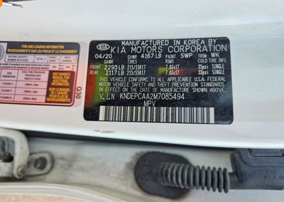 2021 Kia Seltos Lx, Rear End damage, Copart lot 66000476, photo 12 of 12