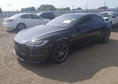 2021 Tesla Model S Long Range Dual Motor All-wheel Drive, uszkodzenie: Prawy przód, Iaai lot 45475040, zdjęcie 2 z 19