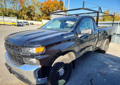 2021 Chevrolet Silverado C1500, daño Lateral, Copart lote 73329226