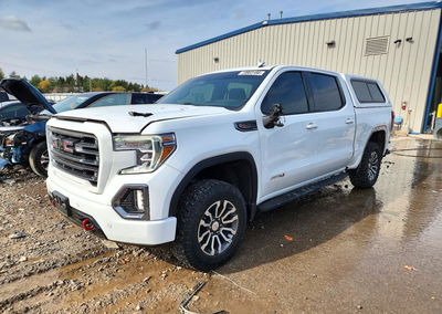 2021 Gmc Sierra K1500 At4, daño Lateral, Copart lote 73903186