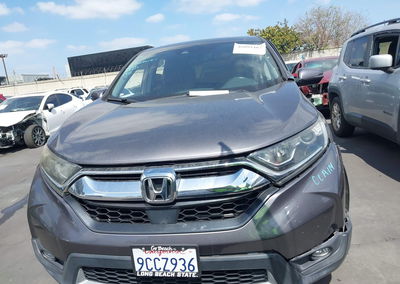 2019 Honda Cr-v Ex-l, пошкодження: Лівий перед, Iaai лот 46089407, фото 12 з 18
