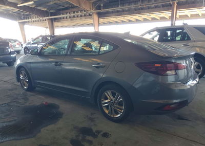2019 Hyundai Elantra Sel, Undercarriage damage, Copart lot 74827406, photo 2 of 12