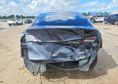 2025 Tesla Model Y, Rear End damage, Copart lot 70163696, photo 6 of 15