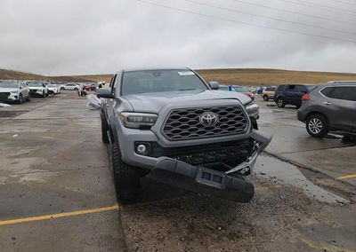 2021 Toyota Tacoma Trd Off-road, Front End damage, Copart lot 72603076, photo 13 of 14