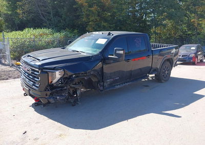 2024 Gmc Sierra 2500hd 4wd  Standard Bed At4, пошкодження: Лівий бік, Iaai лот 46089109, фото 2 з 14
