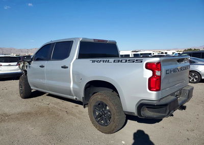 2021 Chevrolet Silverado K1500 Trail Boss Custom, daño Frontal, Copart lote 71653856, foto 2 de 14