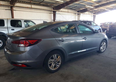 2019 Hyundai Elantra Sel, Undercarriage damage, Copart lot 74827406, photo 3 of 12