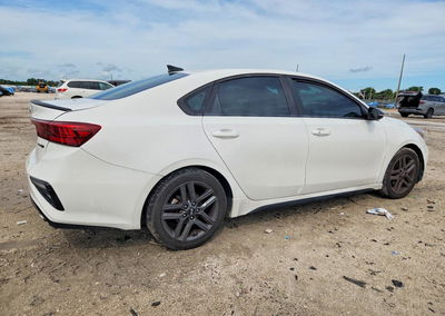 2020 Kia Forte Gt Line, Water/Flood damage, Copart lot 70051166, photo 3 of 12