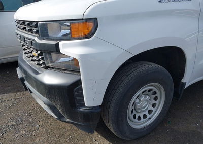 2021 Chevrolet Silverado 1500 2wd  Long Bed Wt, Left Front damage, Iaai lot 46383576, photo 6 of 16
