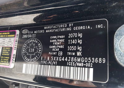 2021 Kia K5 Gt, пошкодження: Передня частина, Iaai лот 46176603, фото 9 з 17
