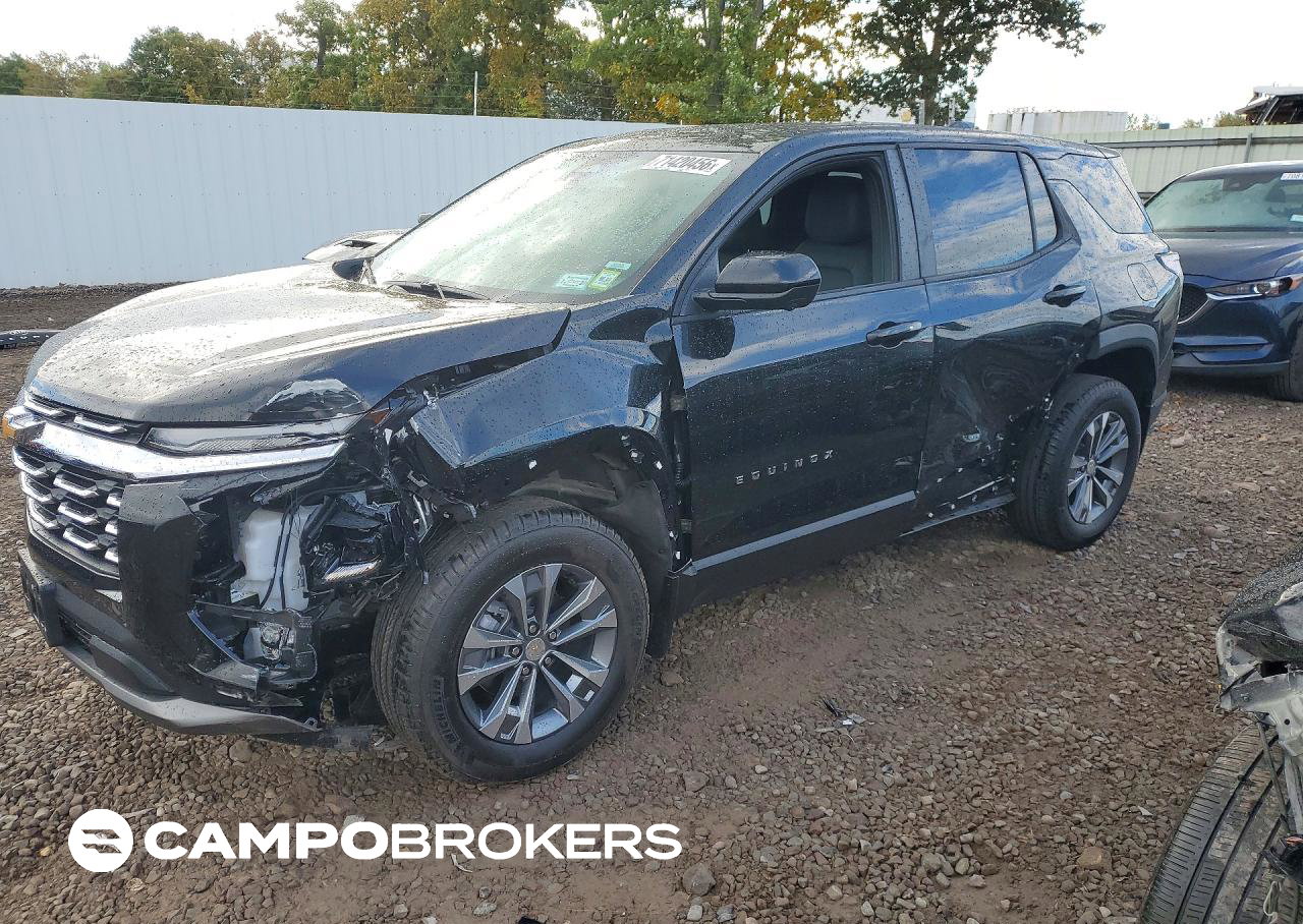 2026 Chevrolet Equinox Lt, Front End damage, Copart lot 71420456