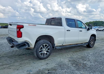 2020 Chevrolet Silverado K1500 Lt Trail Boss, Side damage, Copart lot 63222526, photo 3 of 12