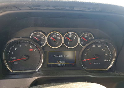 2020 Chevrolet Silverado K1500 Rst, daño Frontal, Copart lote 70940116, foto 9 de 14