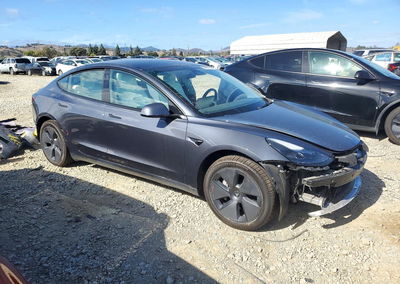 2022 Tesla Model 3, пошкодження: Передня частина, Copart лот 74861336, фото 4 з 13