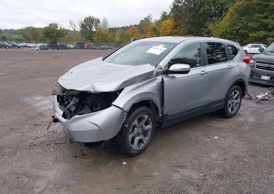 2019 Honda Cr-v Ex, пошкодження: Передня частина, Iaai лот 46332204, фото 2 з 21