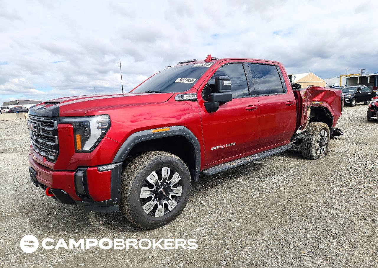 2024 Gmc Sierra K2500 At4, uszkodzenie: Bok, Copart lot 72782646