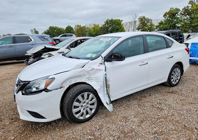 2019 Nissan Sentra S, пошкодження: Передня частина, Copart лот 70996756, фото 1 з 12
