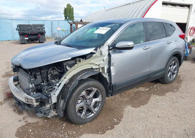 2019 Honda Cr-v Ex, daño Frontal, Iaai lote 46198289, foto 2 de 16