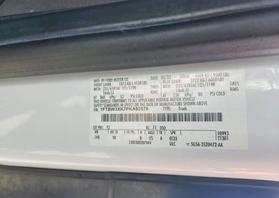 2023 Ford Transit 350 Delivery Van, uszkodzenie: Tył, Copart lot 62655446, zdjęcie 13 z 13
