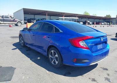 2020 Honda Civic Lx, daño Frontal, Iaai lote 45926020, foto 3 de 16
